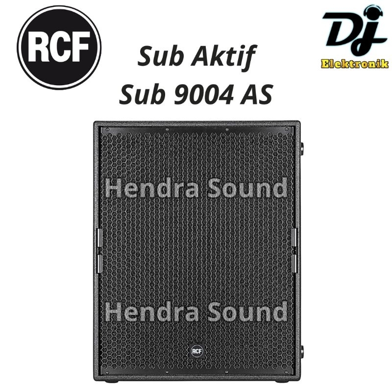 RCF ● SUB 9004 AS / SUB9004 AS - Speaker Subwoofer Aktif 18 inch (ORI ITALY)
