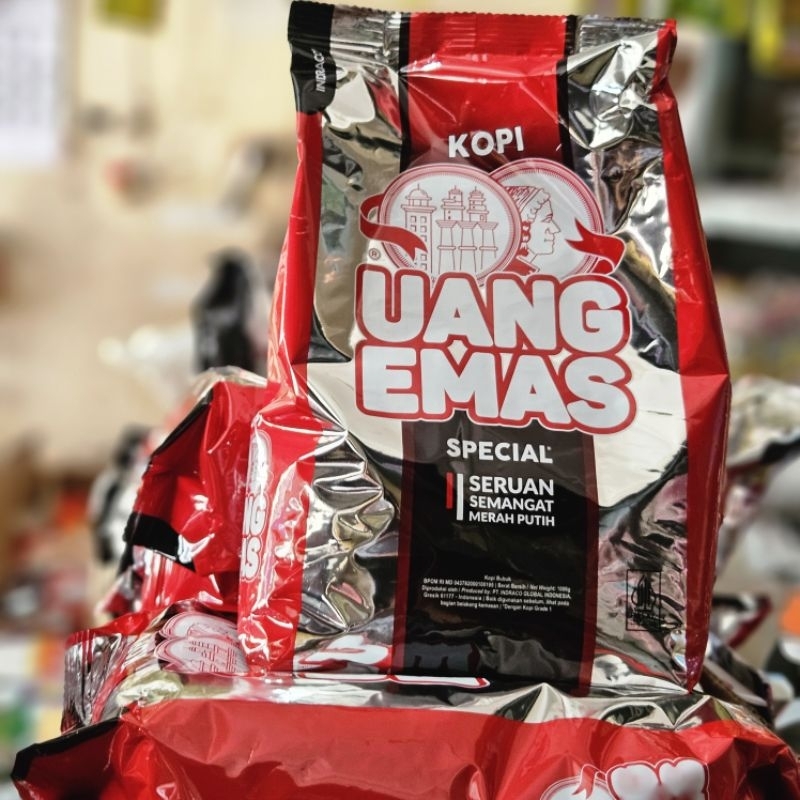 

Kopi Bubuk Original Cap Uang Emas Kemasan 1kg