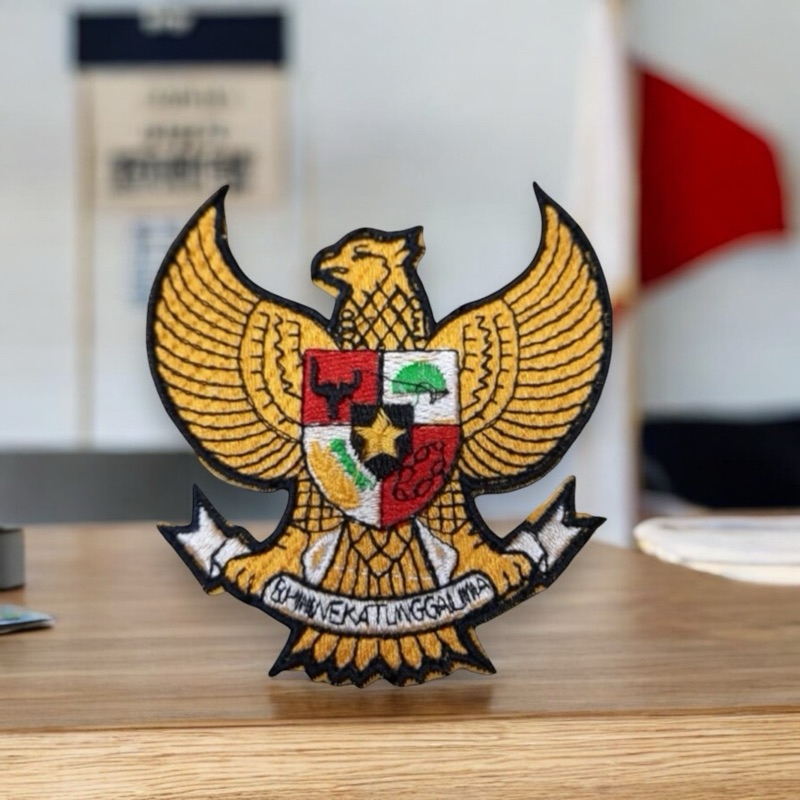 Logo Garuda Bordir Patch Garuda Bordir Badge Baruda Bordir