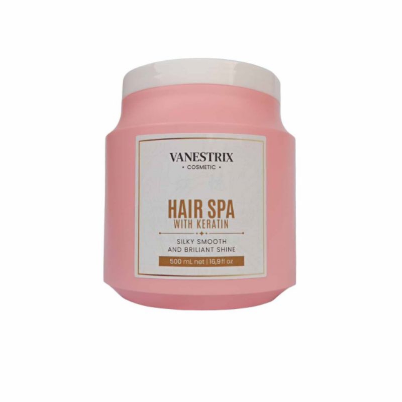 Vanestrix Masker Rambut Hairmask Hair Mask Spa Keratin Haircare Hair Care Perawatan Pelembut Rambut 