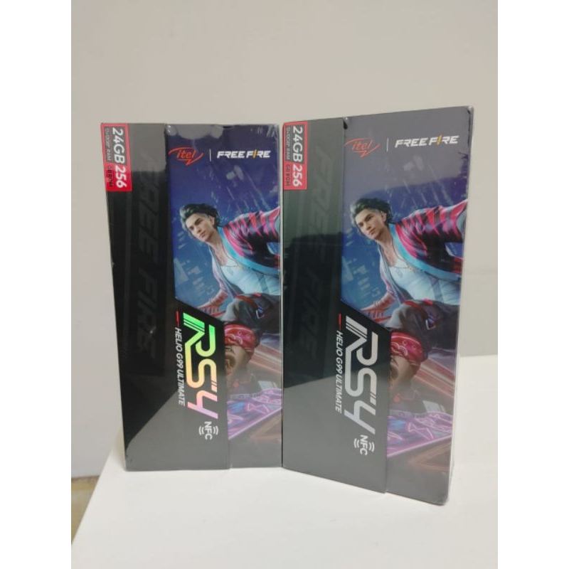 ITEL RS4 RAM 12+12/256GB NEW SEGEL GARANSI RESMI