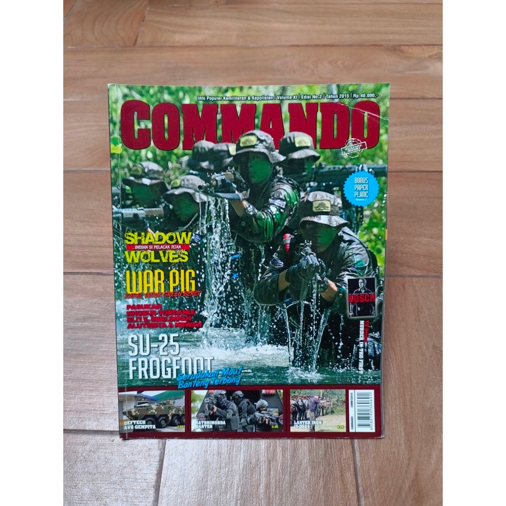 Majalah Commando Edisi No 2 Tahun 2015 - SU-25 Frogfood