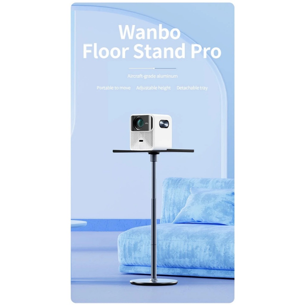 WANBO Floor Stand Pro (Bundle) for Projector - Stand Universal untuk Proyektor dari WANBO