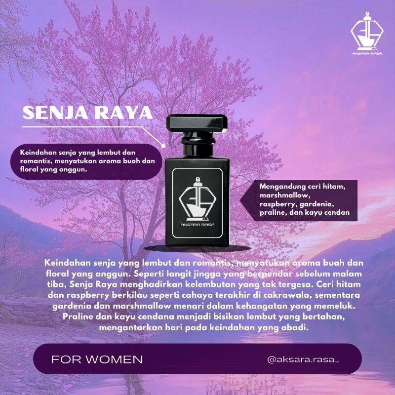 AKSARA RASA PARFUM | SENJA RAYA