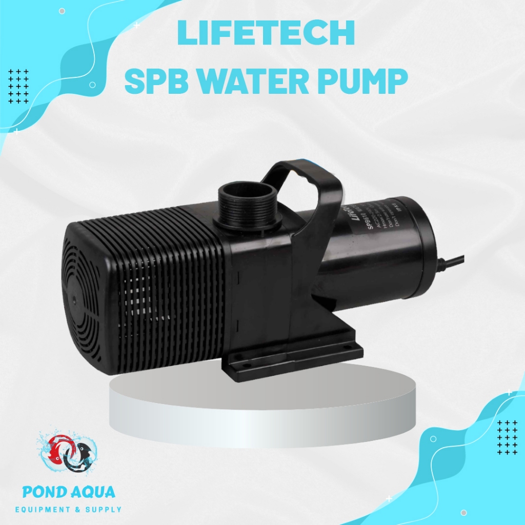 Pompa Kolam Lifetech 16000 LPH SPB 616 Water Pond Pump Submersible