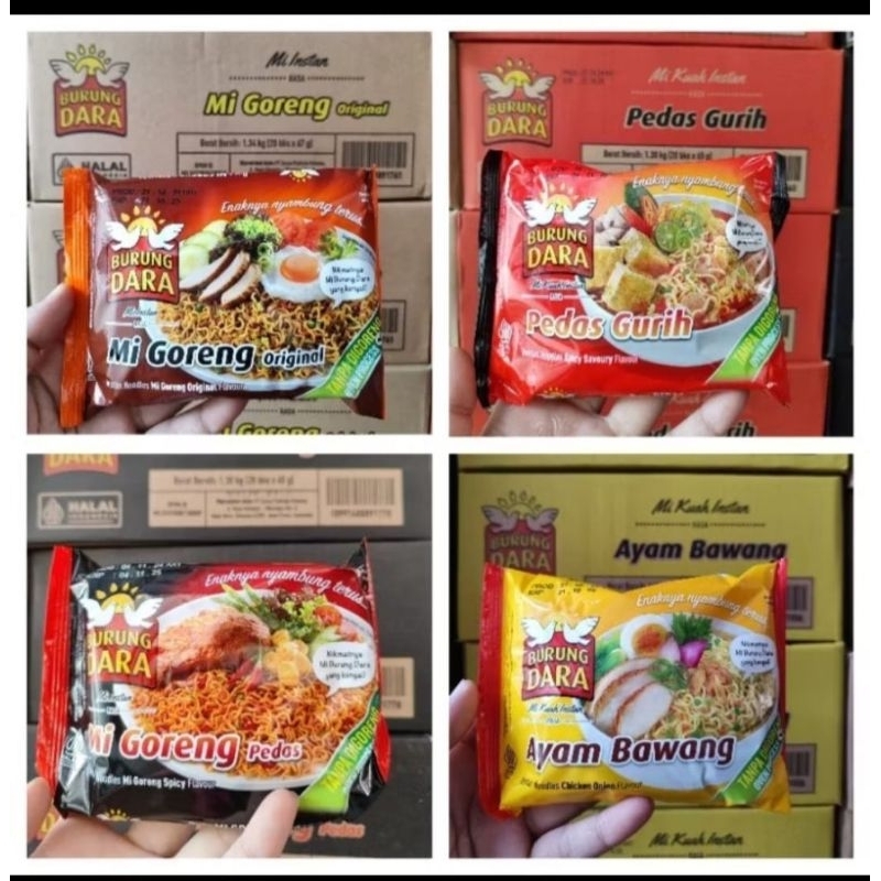 

MIE INSTANS BURUNG DARA