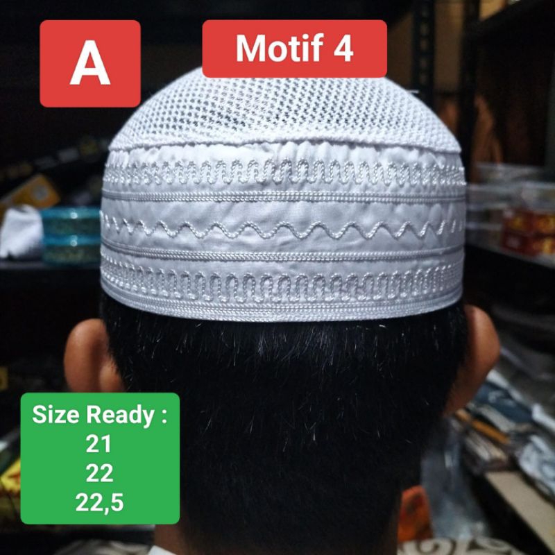 Peci Jaring Madinah ikaf original