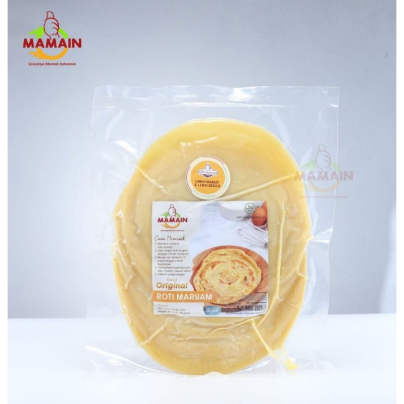 

Frozen Roti Maryam gurih renyah tebal