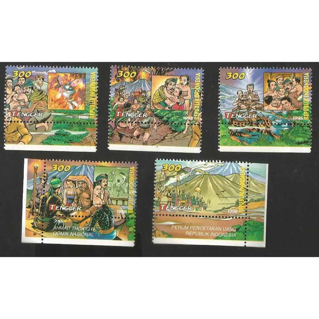

A 11138 LIMA BUAH PRANGKO INDONESIA TEMA CERITA RAKYAT TENGGER DENGAN KONDISI MNH MINT NEVER HINGED