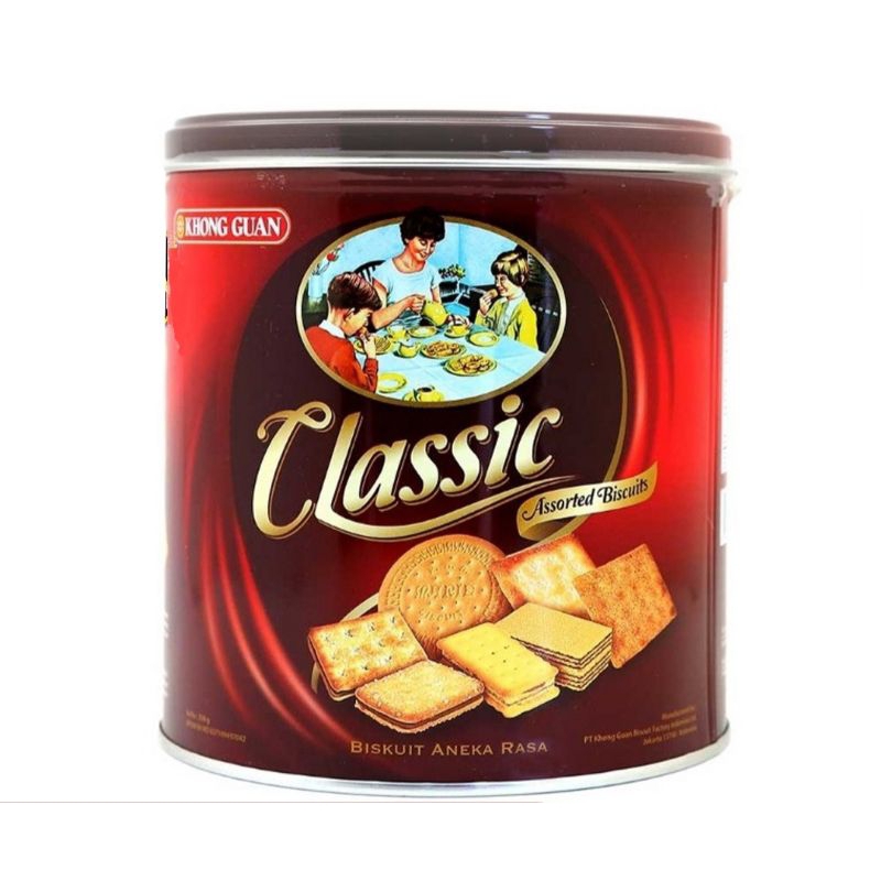 

KHONG GUAN BISCUIT ASSORTED | Biskuit Kaleng