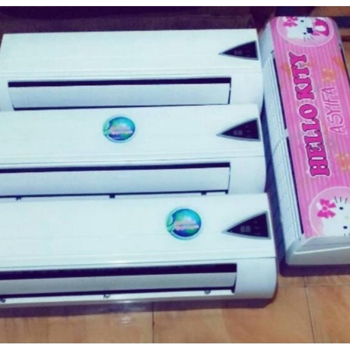 Super kipas angin model ac polos remot 2pk
