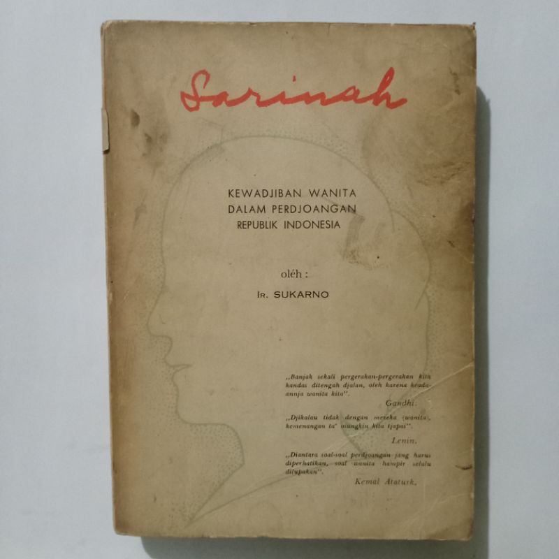 Buku Sarinah - Ir Soekarno - 1963