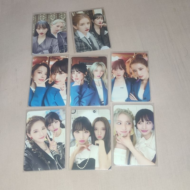 (SET) PHOTOCARD UNIT WJSN THE BLACK SEOLA EUNSEO EXY BONA