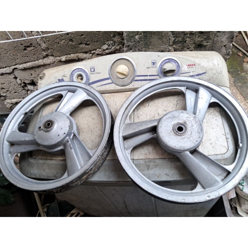 Velg malika hero puch punch motor china matic 2tak pelek racing palang original ori copotan standar 