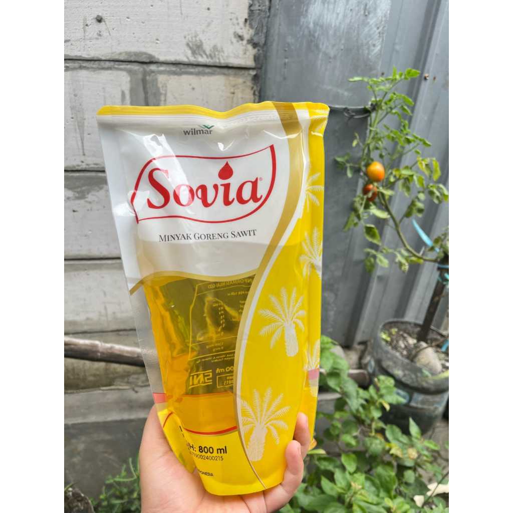 

(INSTAN) Sovia Minyak Goreng Sawit 800 ml