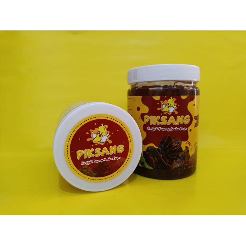 

Piksang Keripik Pisang Aneka Rasa Satuan Cemilan rasa coklat tiramisu greentea