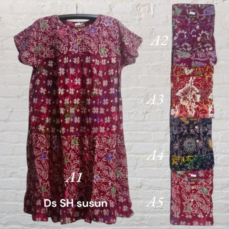 Daster batik Shin Hwa susun