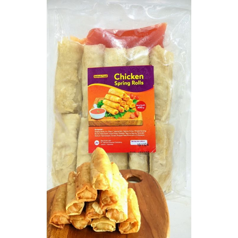 

Salimah Food Chicken Spring Roll isi 10 pcs 400 gram