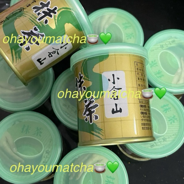 

(READY) OGURAYAMA 30G YAMAMASA KOYAMAEN CEREMONIAL GRADE JAPAN MATCHA POWDER MATCHA LATTE