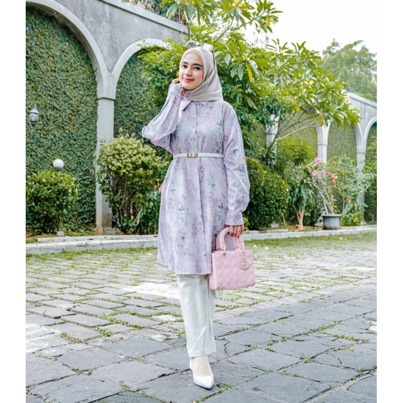 Tunik Bunga,Tunik Premium ,tunik jumbo