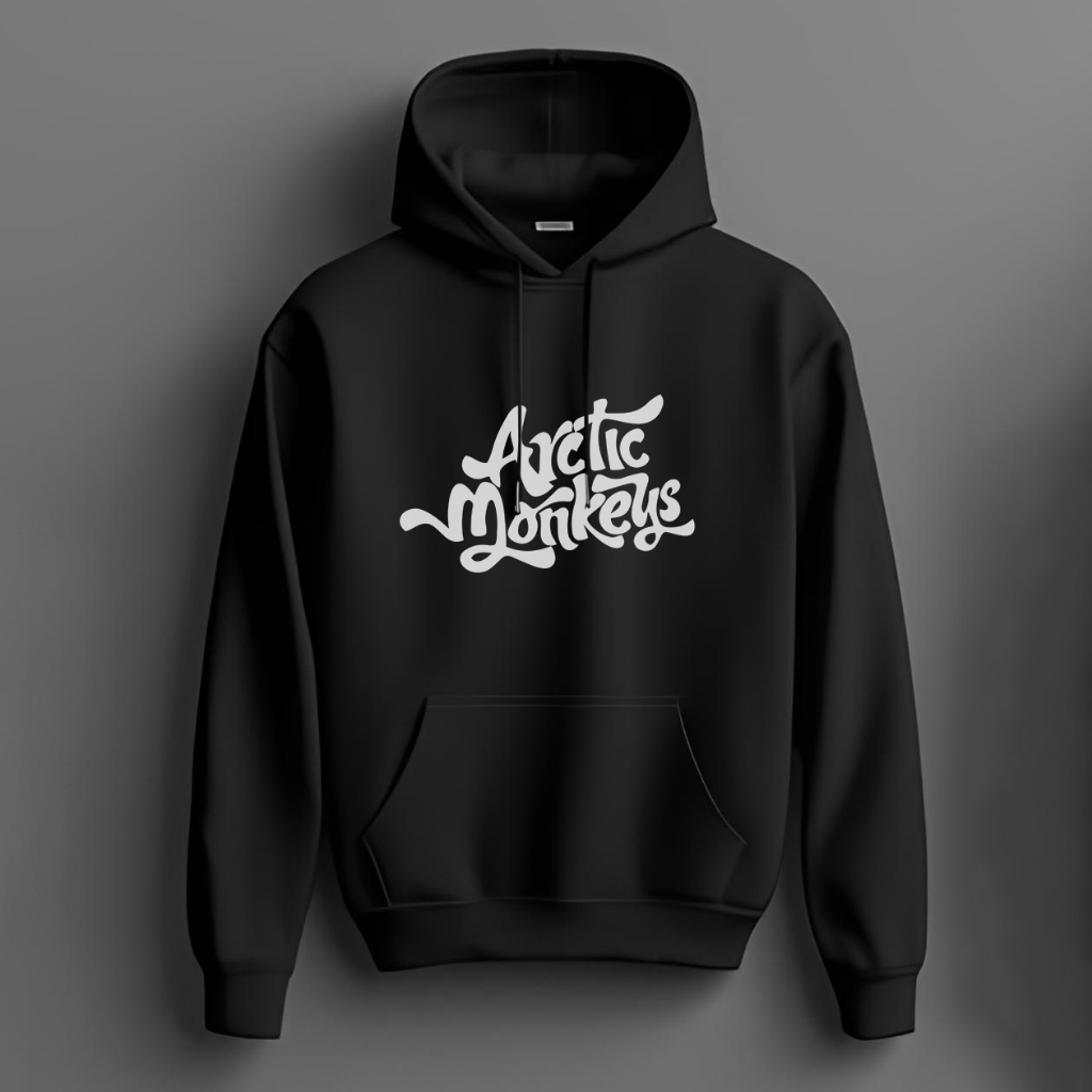 Sweater HOODIE ARCTIC MONKEYS Logo Premium Fleece Switer Jacket Clothing