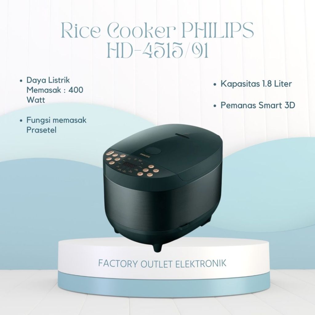 RICE COOKER PHILIPS HD-4515/91