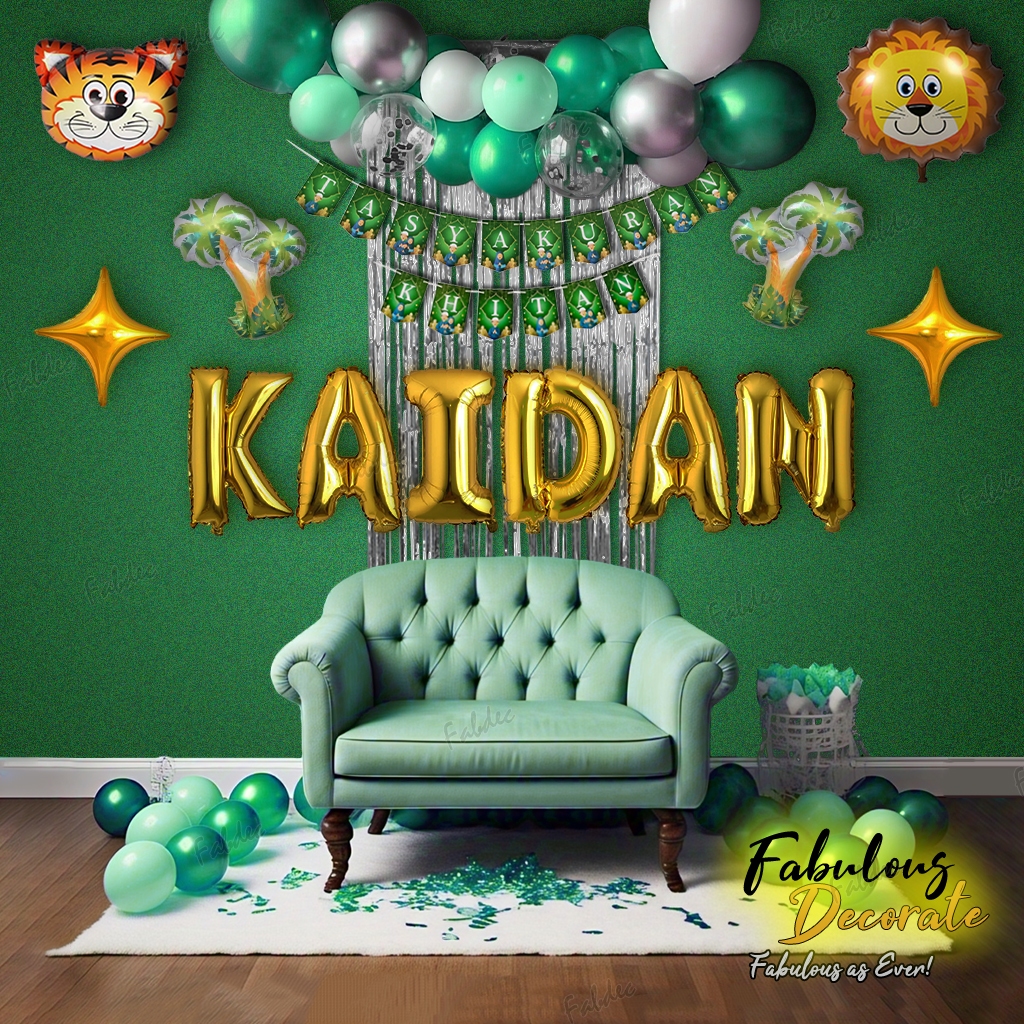READY Fabulous Decorate Set dekorasi Khitanan / Dekorasi Tasyakuran khitanan / Balon tema Khitanan /
