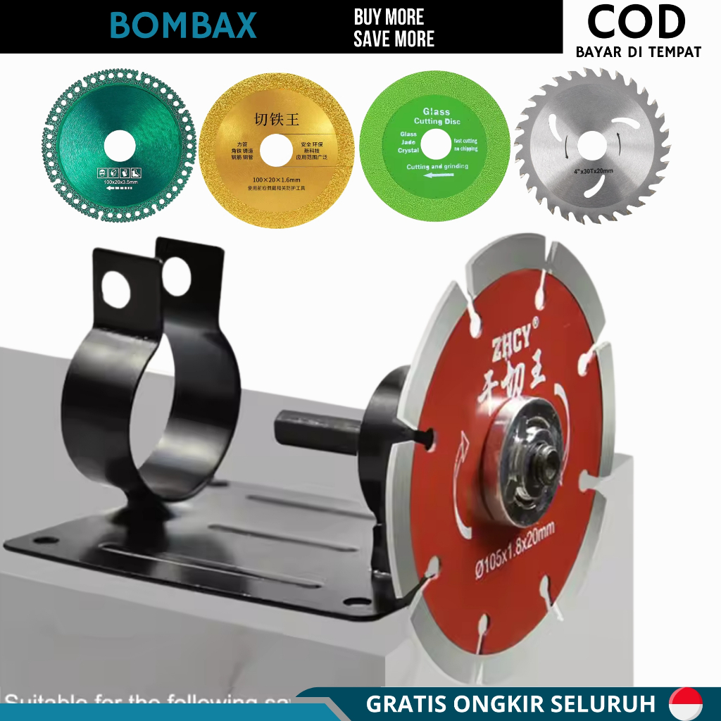 Dudukan Bor Adaptor Drill Table Stand Dudukan Bor Meja Gerinda Stand Holder Portable Bracket Rod