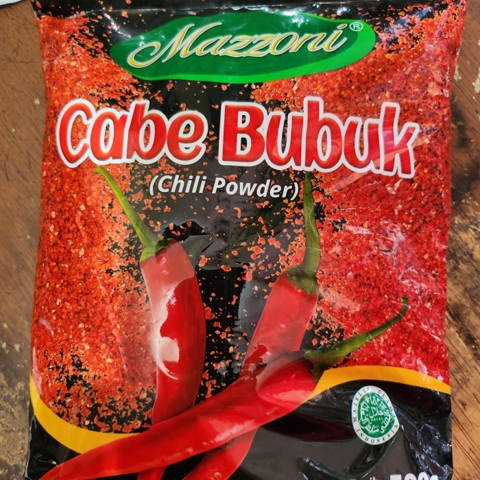 

Mazzoni Cabai Bubuk 500 gram (chili powder)