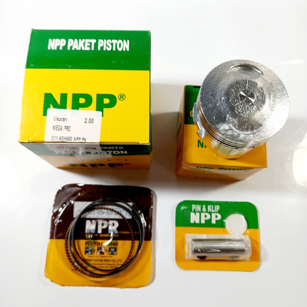 PISTON KIT MEGAPRO OVERSIZE 100 STANDAR STD NPP