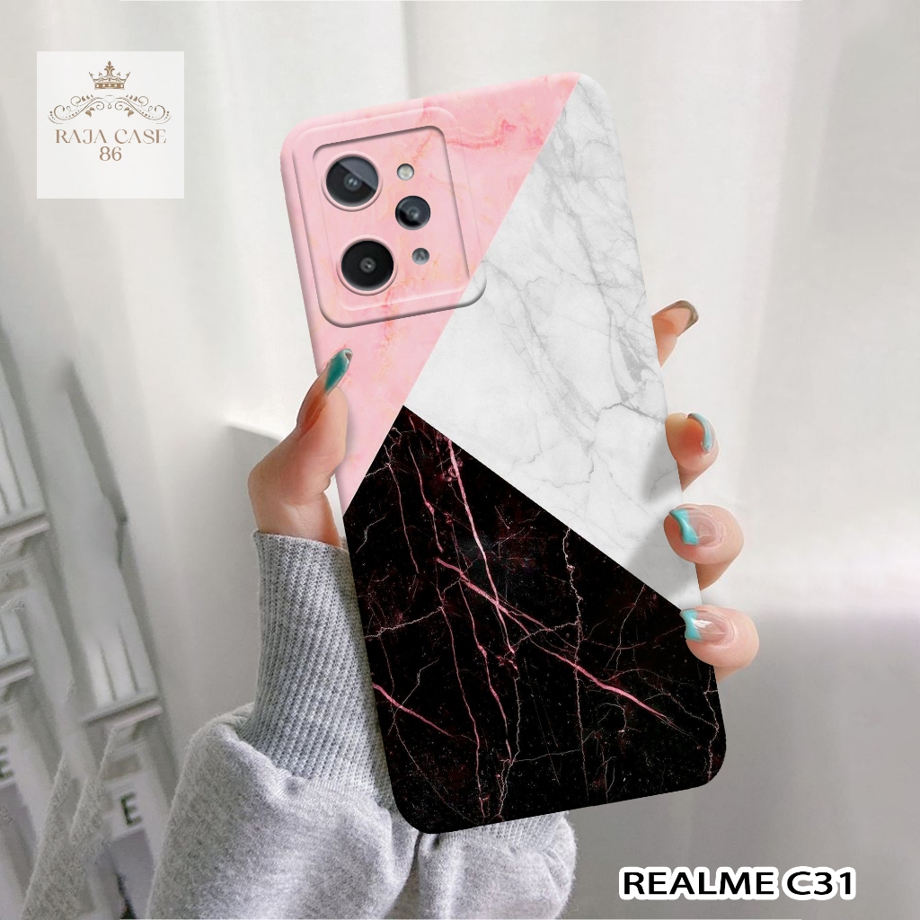 Softcase Realme C31 - Rajacase - Case Realme C31 - Motif Case Robot - Case Realme C31 - Pelindung Hp