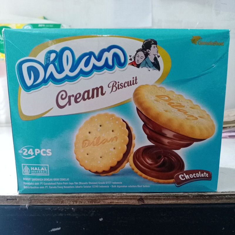 

DILAN CREAM BISCUIT 1BOX ISI 24PCS / DILAN BISKUIT