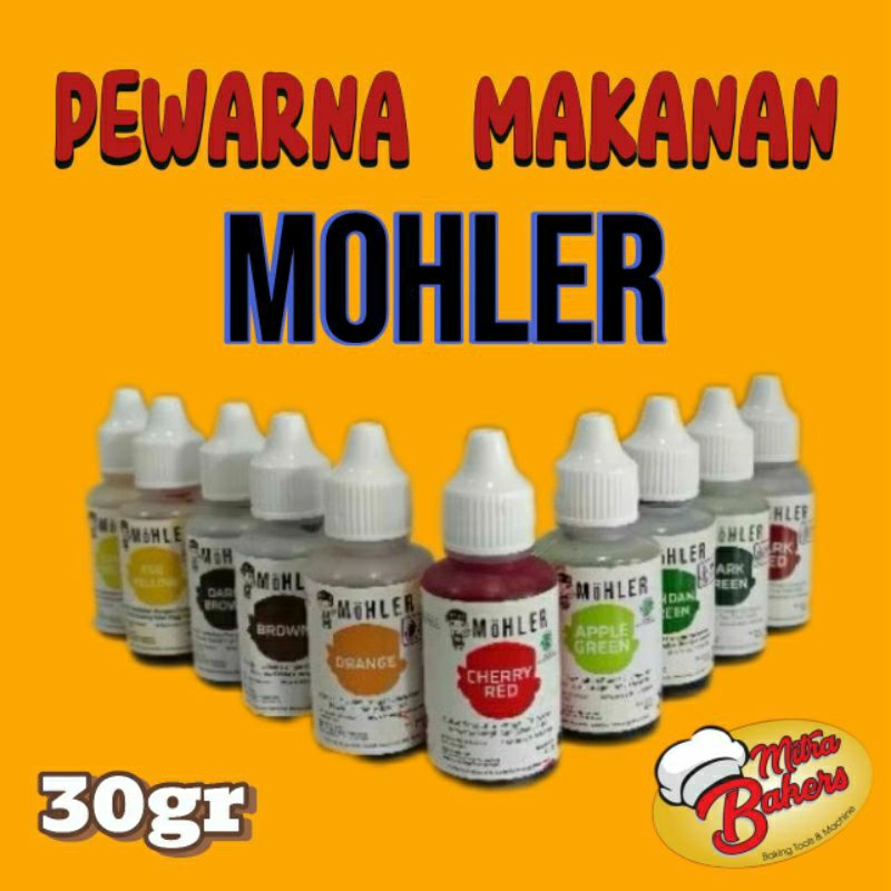 

Mohler Pewarna 30 Gram All Varian