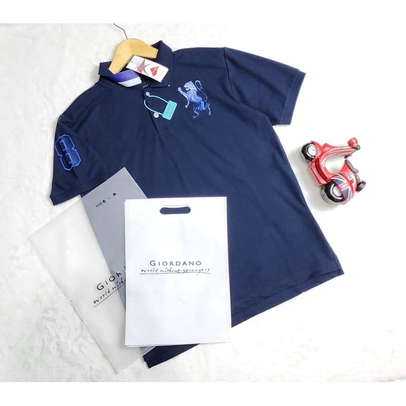 Kaos Polo Pria Model Standard Warna Biru, Merah, Merah Muda, Orange, Hijau Tosca Terbaru