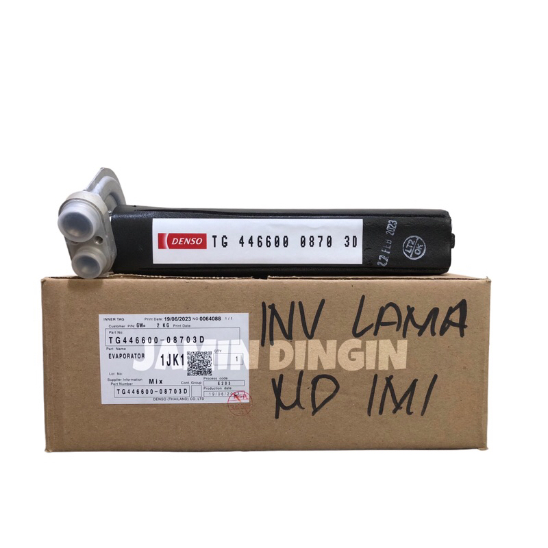 Evaporator Coolign Ac Mobil Innova Depan lama