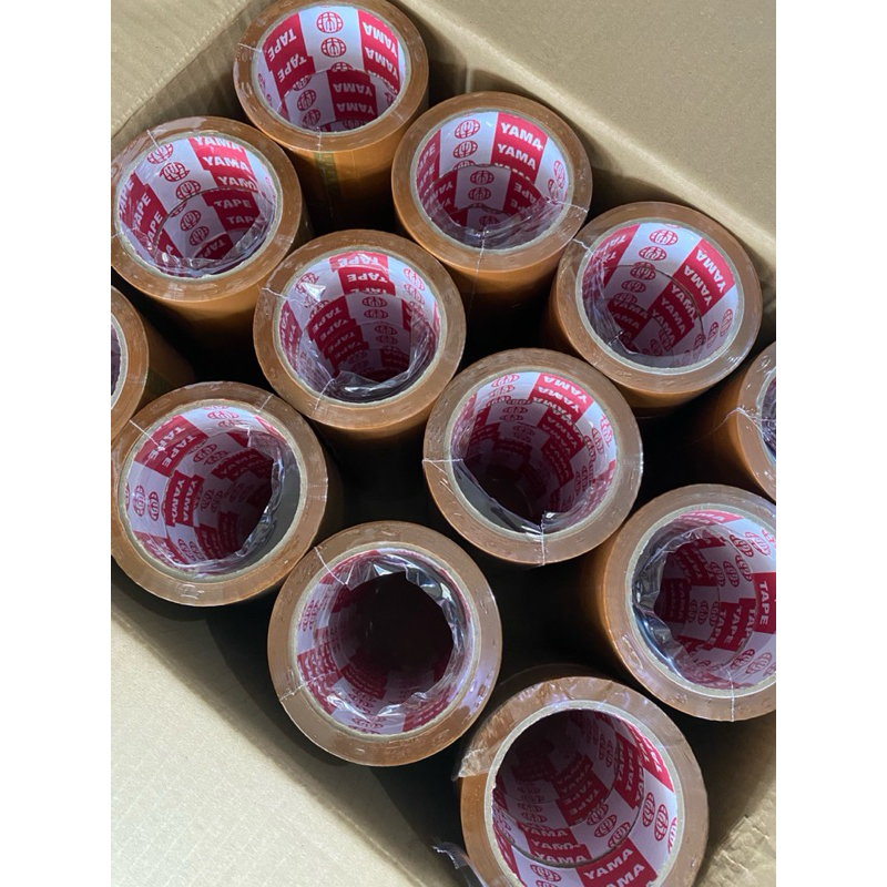 

72 ROLL (1DUS/KARTON) LAKBAN BENING / LAKBAN COKLAT 45x90YARD YAMA TAPE