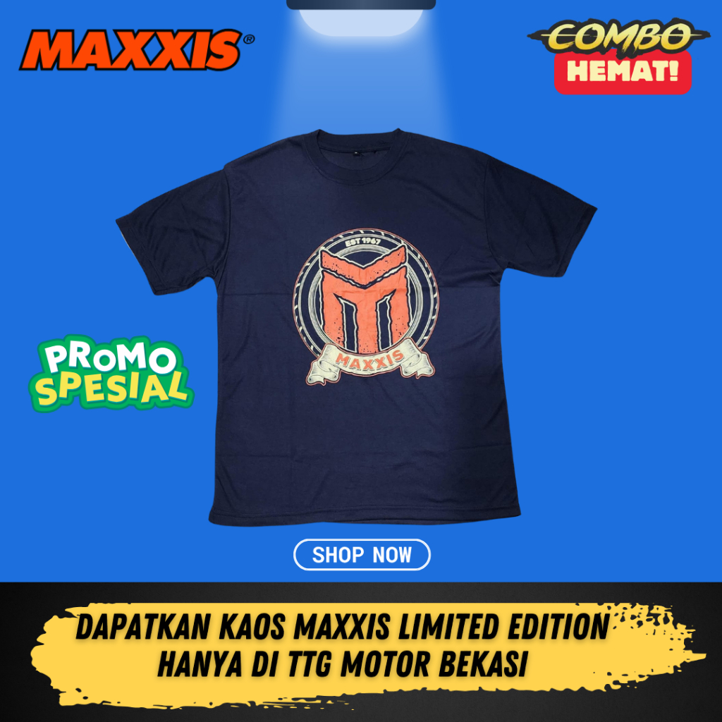 KAOS DISTRO / KAOS MAXXIS / KAOS BAN MOTOR / BAJU KAOS POLOS / BAJU KHUSUS PEMBELIAN DI TOKO TRITUNG