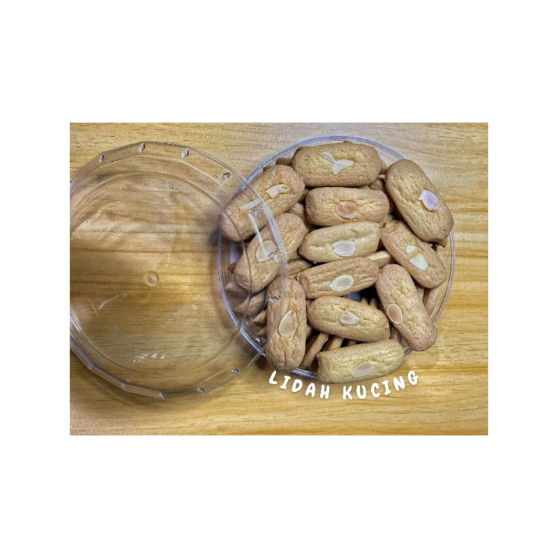 

Lidah Kucing Almond - Netto 300 Gram