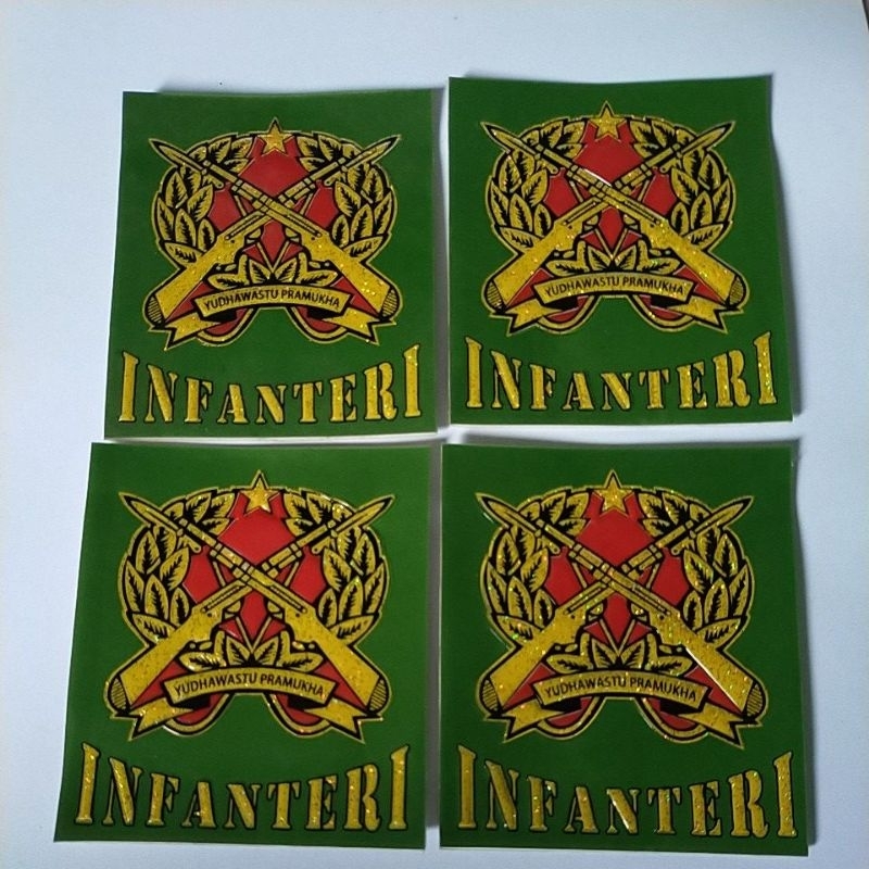 

stiker embos INFANTERI