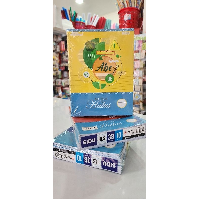 

BUKU TULIS HALUS SIDU ISI 38 LEMBAR/BUKU TULIS INDAH
