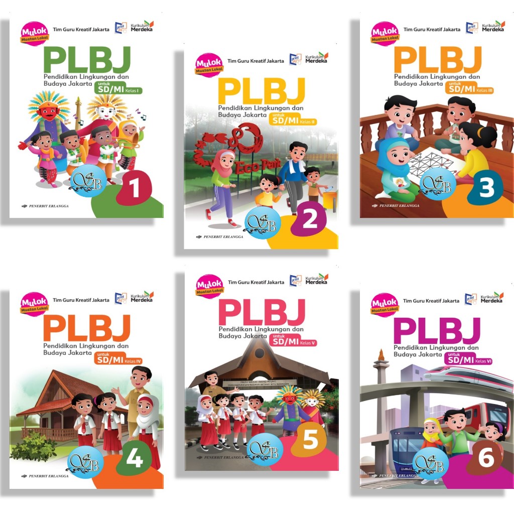 [Penerbit Erlangga] PLBJ Kelas 1,2,3,4,5, & 6 Kurikulum merdeka