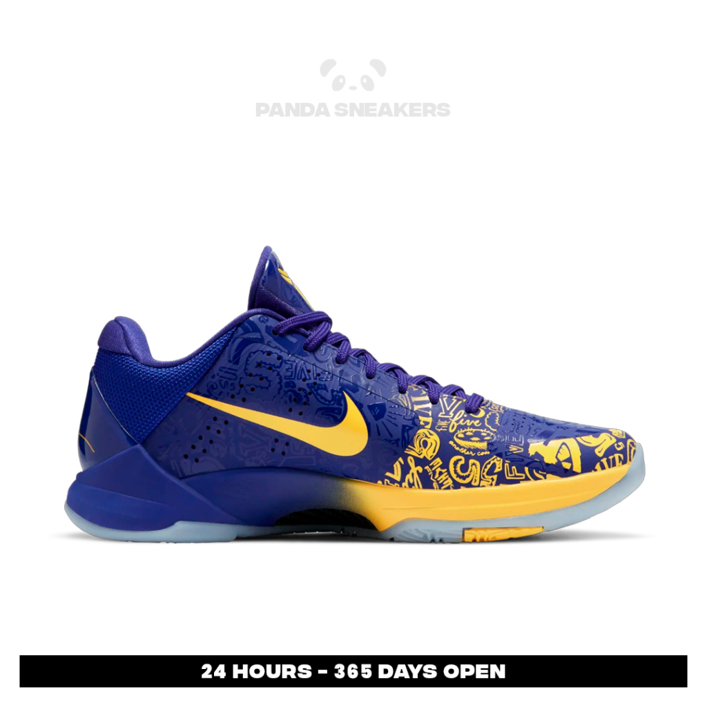 Sepatu Basket Zoom Kobe 5 Protro 5 Rings Concord Midwest Gold Casual Gym Olahraga Joging Pria Wanita