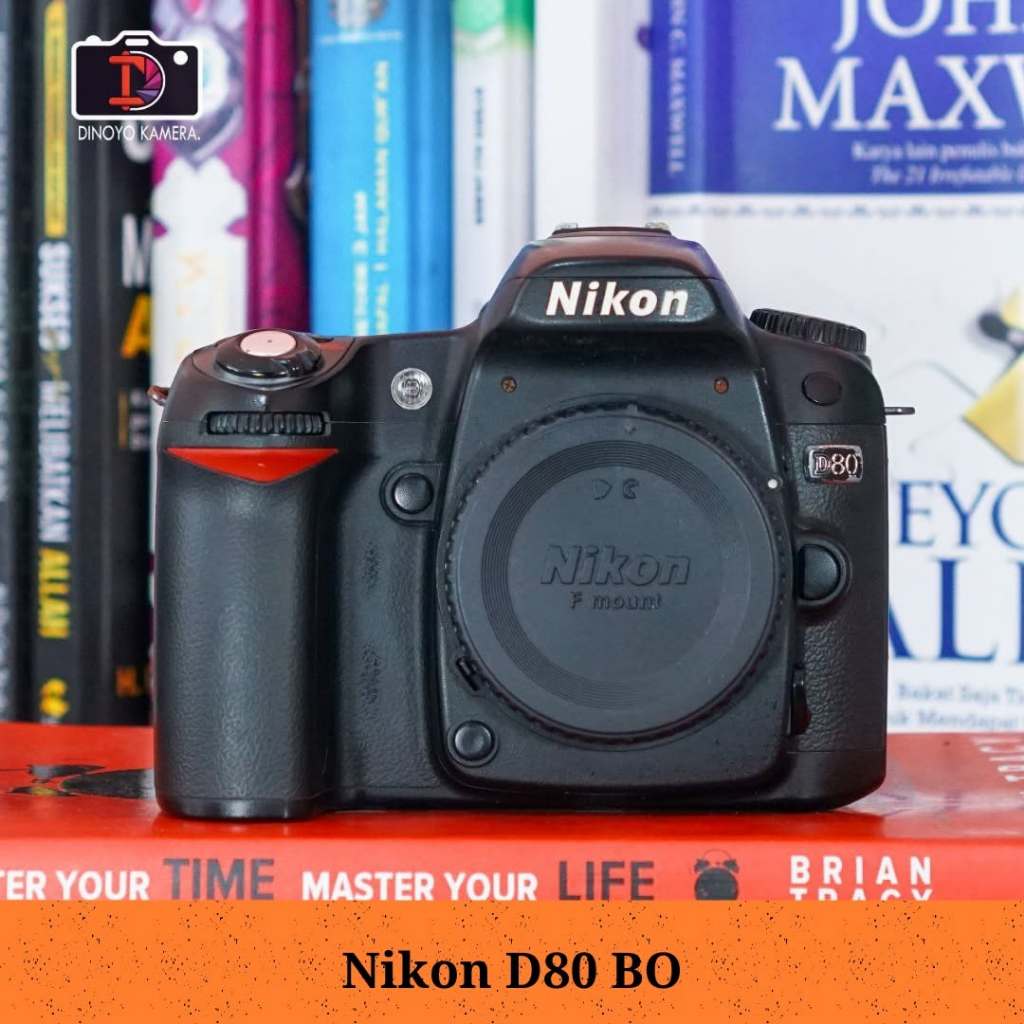 NIKON D80 BODY ONLY SIAP PAKAI