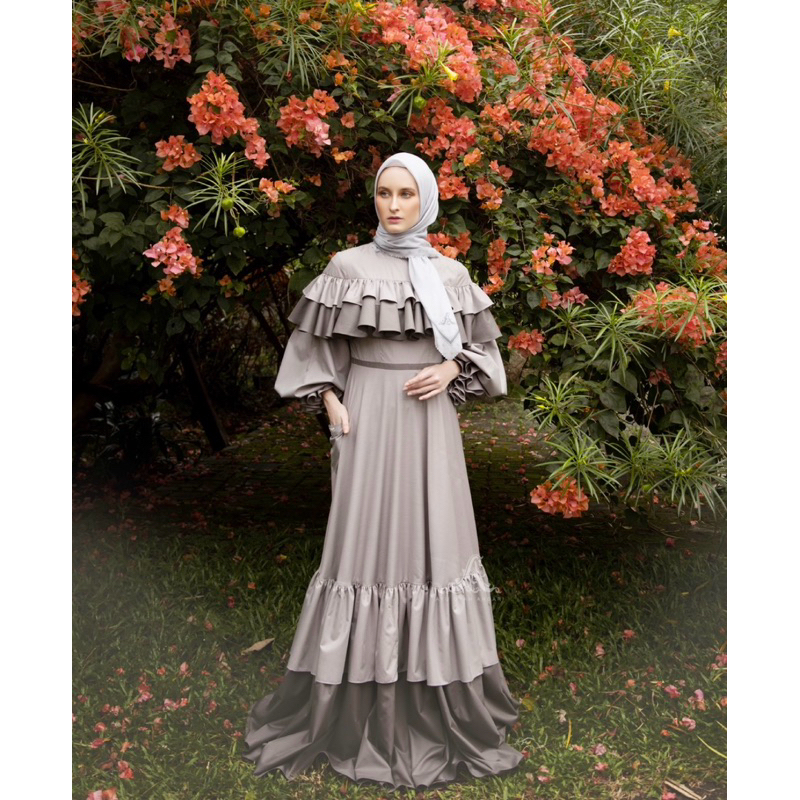 PRELOVED Dress Ayudyahandari Size S Warna Grey