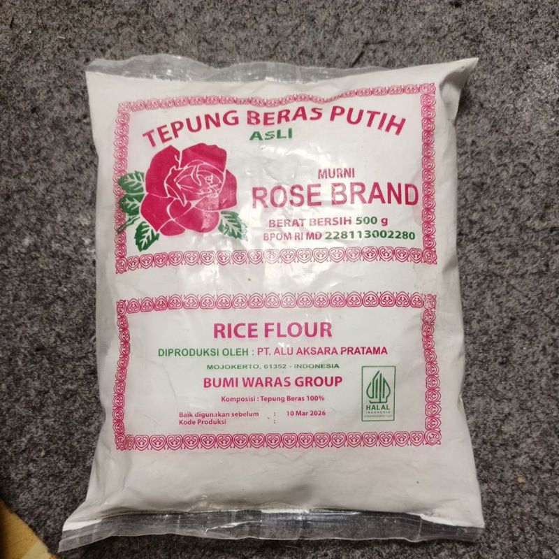 

TB ROSE BRAND & KETAN 500gr KARTON (TK DINA)