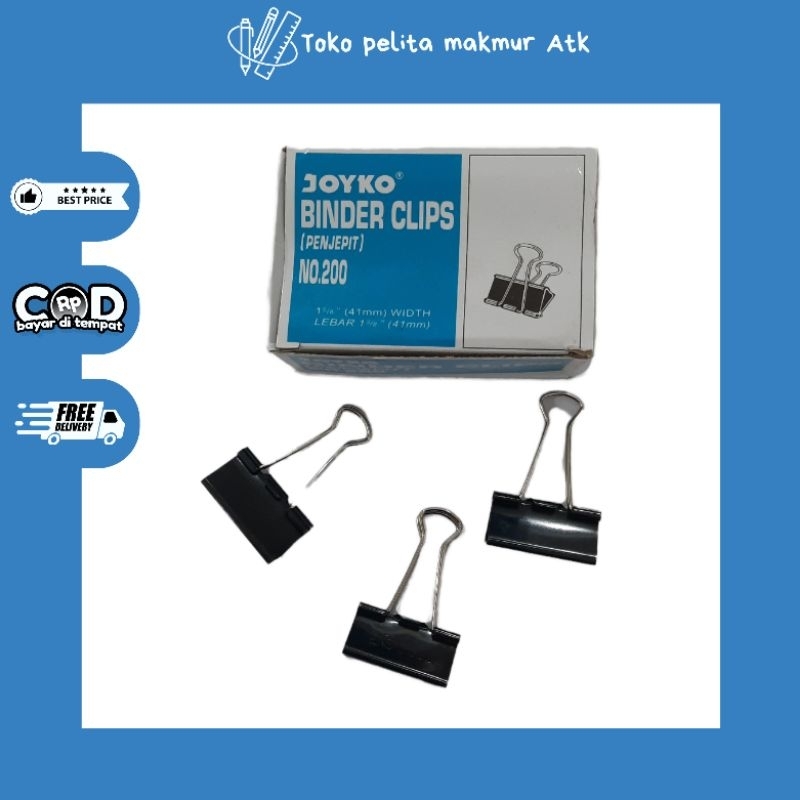 

JOYKO - BINDER CLIP NO. 200 PENJEPIT FILE DOKUMEN