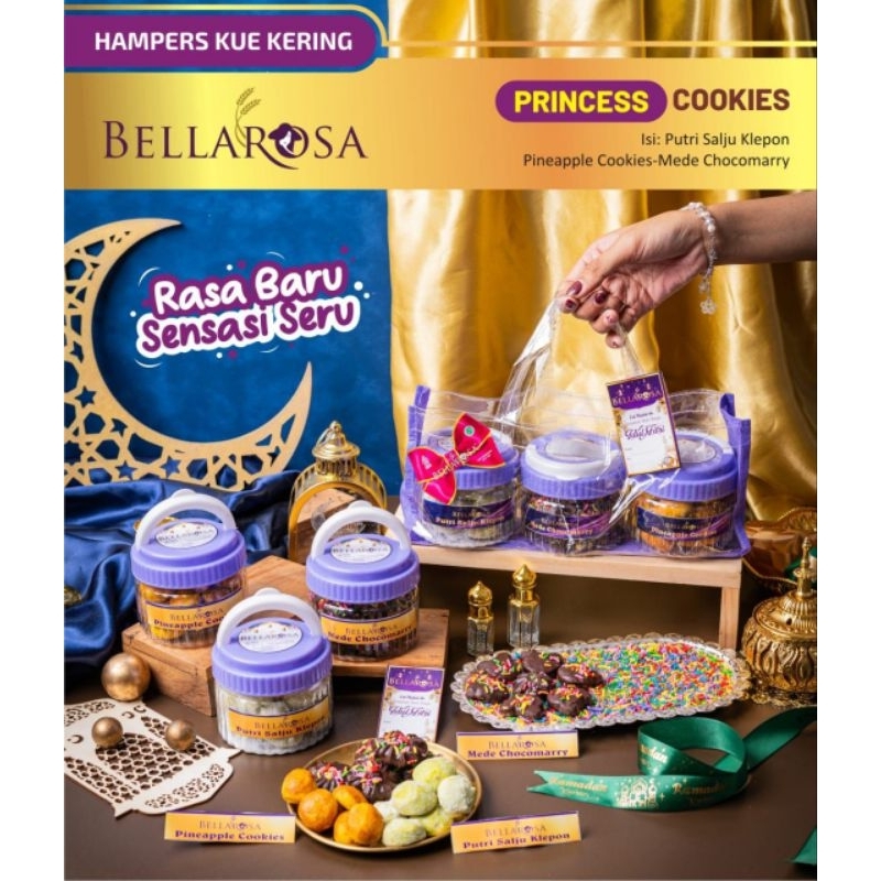

Hampers Kue Kering BELLAROSA - Princess Cookies