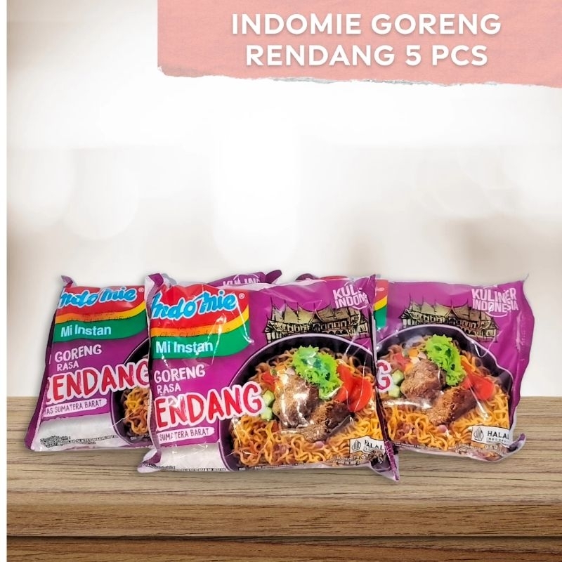 

INDOMIE GORENG RENDANG BISA SATUAN