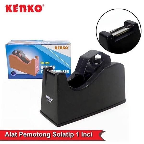 

Tape Dispenserr Kenko TD 323 / Tempat Isolasi / Pemotong selotip