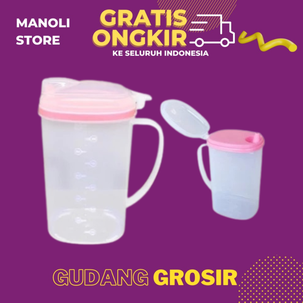 Tempat Minyak Goreng Plastik Tebal Food Grade - Botol Minyak - Wadah Minyak - Teko Serbaguna - MN